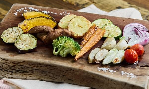 【Khusus Makan Malam】Grill Sayuran Alami Panggang Tungku