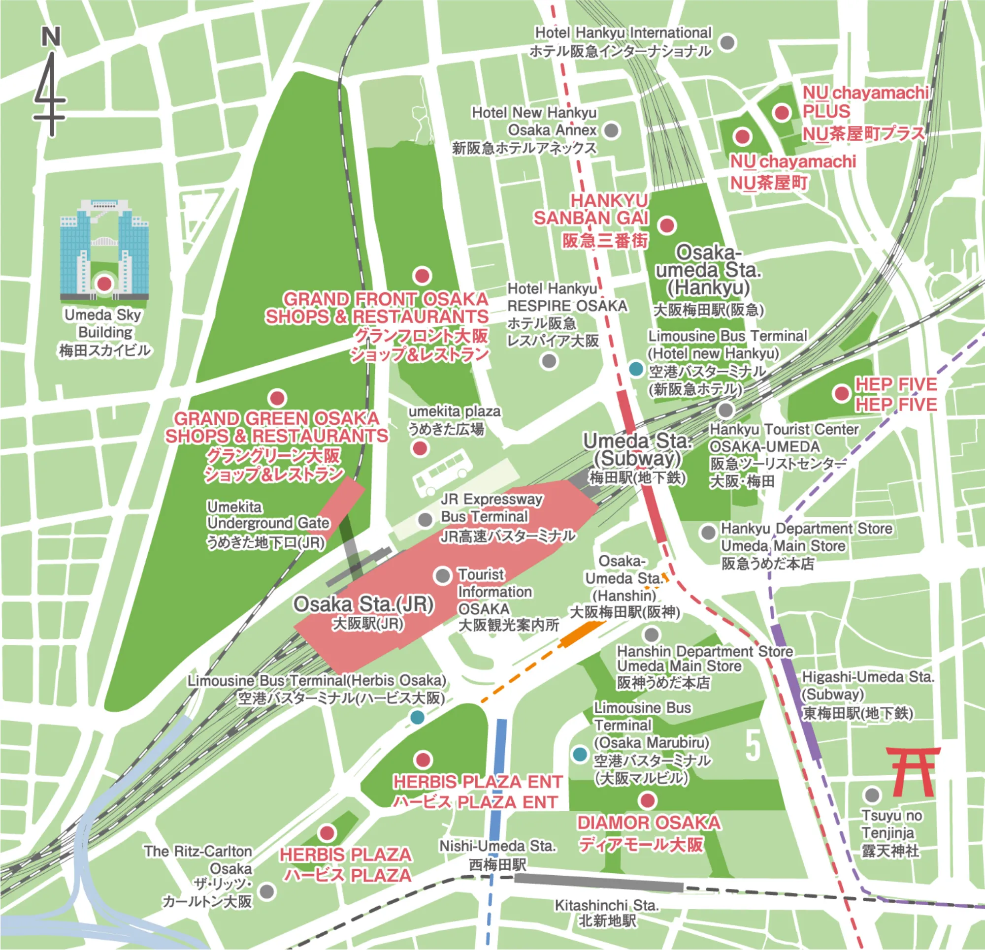 UMEDA Map