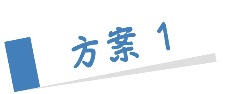 方案1