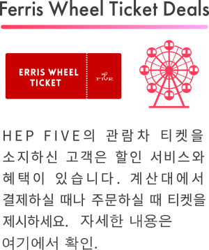 Ferris Wheel Ticket Deals