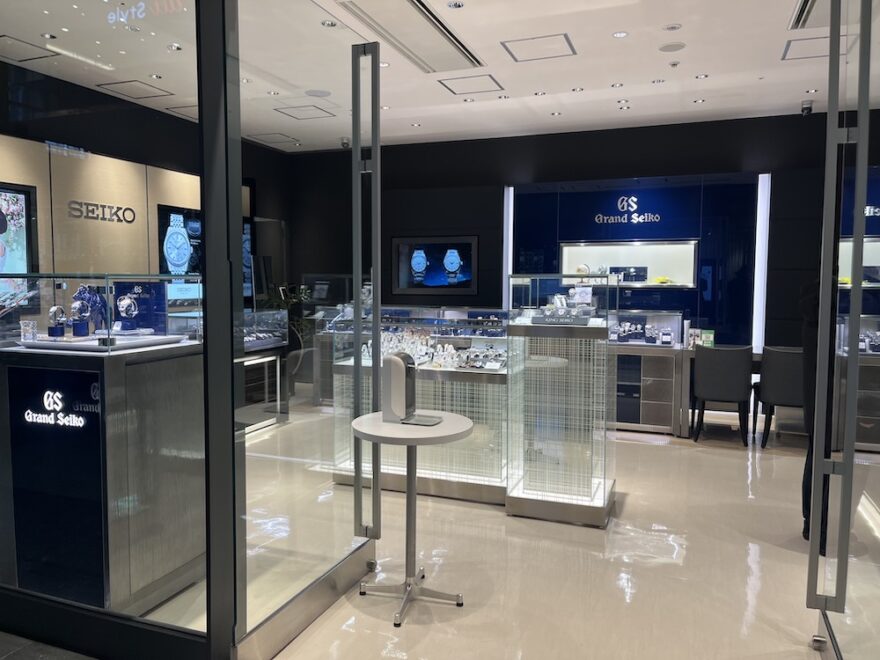 Seiko Boutique Premium Style in Osaka Umeda Shopping